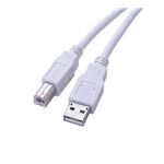ロアス USB2.0ケーブル 1m ホワイト ZUH-10W