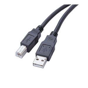 ロアス USB2.0ケーブル 4m ブラック ZUH-40BK
