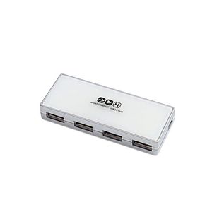 ロアス USB2.0対応 4ポート Hub(ホワイト) UH-284W