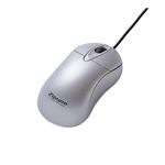ロアス USB/PS/2対応 オプティカルホイールマウス(シャインシルバー) MUS-CKT22SL
