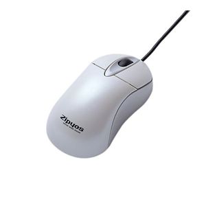 ロアス USB/PS/2対応 オプティカルホイールマウス(パールホワイト) MUS-CKT22PW