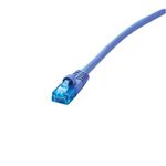 ロアス カテゴリー5e LANケーブル(クロス/1m/ブルー) LTC-ERR01BL