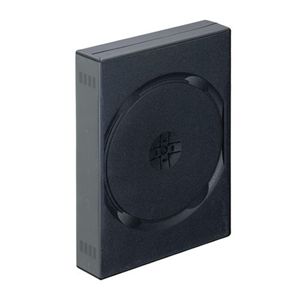ロアス DVDケース ブラック DVD-A009-3BK
