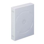 ロアス DVDケース ホワイト DVD-A009-3W