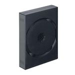 ロアス DVDケース ブラック DVD-A009BK