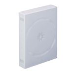 ロアス DVDケース ホワイト DVD-A009W