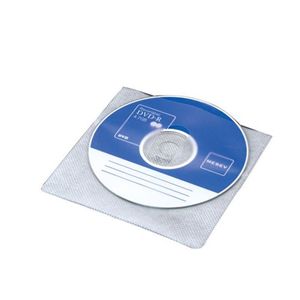 ロアス 片面不織布ケース 110枚 ホワイト DVD-A003-110W