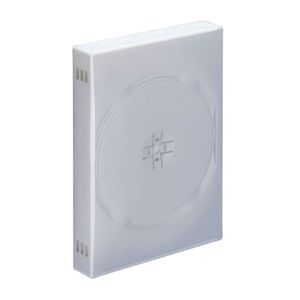 ロアス DVDケース(5枚セット/ホワイト) DVD-NA001-5W