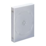 ロアス DVDケース(5枚セット/ホワイト) DVD-NA001-5W