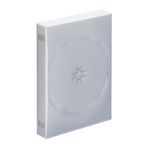 ロアス DVDケース(ホワイト) DVD-NA001W