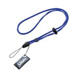 ロアス デジタルカメラストラップ ブルー DCA-092BL