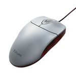 ロアス オプティカルホイールマウス シルバー MUS-TK64SL