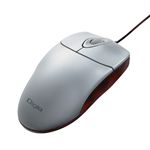ロアス オプティカルホイールマウス シルバー MUS-TK64SL-W