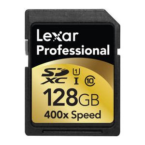 レキサー・メディア プロフェッショナル 400倍速シリーズ SDXC UHS-1カード 128GB Class10 LSD128CTBJP400