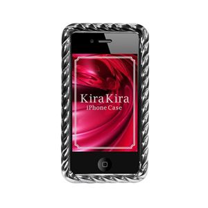 シネックスインフォテック KiraKira iPhone Case for 4 Braid KK-IPC-4-BR