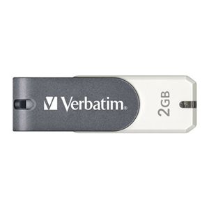 三菱化学メディア <Verbatim製> USBフラッシュメモリ Store'n'Go Mini 2GB USBM2GVWS2