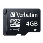 三菱化学メディア microSDHCカード4GB class4 MHCN4GYVZ1