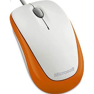 日本マイクロソフト Microsoft Compact Optical Mouse 500 Mango Orange(マンゴー オレンジ) U81-00040