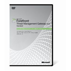 日本マイクロソフト Microsoft Forefront TMG Standard 2010 64Bit Japanese DVD 1 Proc 4WD-00024