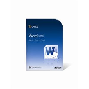 日本マイクロソフト Microsoft Office Word 2010 059-07638