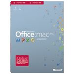 日本マイクロソフト Microsoft Office for Mac Academic 2011 34F-00016