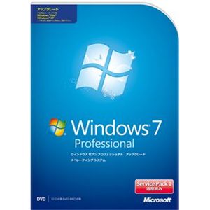 日本マイクロソフト Windows 7 Professional(J)アップグレード版 Service Pack 1 適用済み FQC-05377