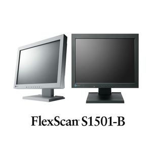 ナナオ <FlexScan>15インチ TFTモニタ(1024x768/D-Sub15pin/DVI-D/ブラック) S1501-BBK