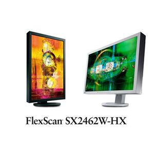 ナナオ <FlexScan>24.1インチ ワイドTFTモニタ(1920x1200/DVIx2/DisplayPort/ブラック) SX2462W-HXBK