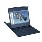 オースティンヒューズ 1U 19インチワイドスクリーンLCDモニター テンキー付キーボード ドロアー タッチパッドマウス 32ポート Cat6 Matrix-KVMスイッチ 3コンソール W119-MU3203E