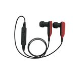 プラネックスコミュニケーションズ Bluetooth2.1+EDR対応 イヤホンヘッドセット(バッテリ内蔵) レッド BT-07AHS-RD