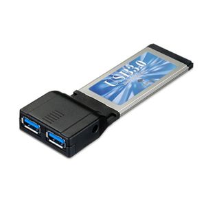 プラネックスコミュニケーションズ USB3.0増設対応 ExpressCard用インターフェースカード PL-US3IF02EC