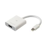 プラネックスコミュニケーションズ Mini Displayport ->HDMI変換アダプタ PL-MDPHD02