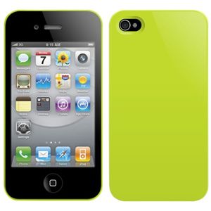 プレアデスシステムデザイン SwitchEasy NUDE for iPhone 4 Lime SW-NUI4-L