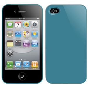 プレアデスシステムデザイン SwitchEasy NUDE for iPhone 4 Turquoise SW-NUI4-TU