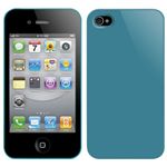 プレアデスシステムデザイン SwitchEasy NUDE for iPhone 4 Turquoise SW-NUI4-TU