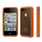 プレアデスシステムデザイン SwitchEasy TRIM for iPhone 4 Orange SW-TM4-O