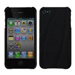 プレアデスシステムデザイン Bioserie Bioplastic Case for iPhone 4 Black AIP4101-BK