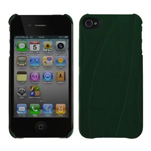 プレアデスシステムデザイン Bioserie Bioplastic Case for iPhone 4 Forest Green AIP4101-FG