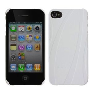 プレアデスシステムデザイン Bioserie Bioplastic Case for iPhone 4 White AIP4101-WT