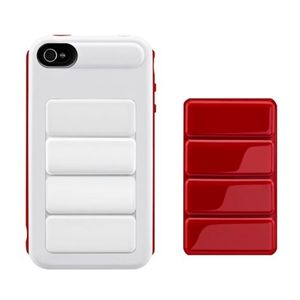 プレアデスシステムデザイン SwitchEasy Odyssey for iPhone 4 Red / White SW-ODI4-RW