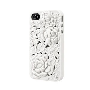 プレアデスシステムデザイン SwitchEasy Avant-garde for iPhone 4S/4 Blossom White SW-BLO4S-W