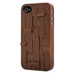 プレアデスシステムデザイン SwitchEasy Avant-garde for iPhone 4S/4 Plank Brown SW-PLA4S-BR