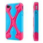 プレアデスシステムデザイン SwitchEasy CapsuleRebelX for iPhone 4S/4 Magenta X Cyan SW-REBX4S-PB