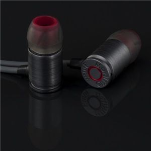 プレアデスシステムデザイン MUNITIO Battle Gray Billets 9mm Earphones M-BILL-BG