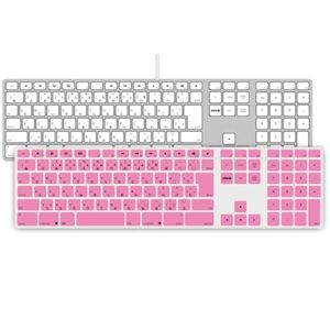 プレアデスシステムデザイン Bluevision Typist for Apple Keyboard-JIS Pink BV-TYPST-AK-PK