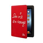 プレアデスシステムデザイン Case Scenario BEN Book Case for iPad LA VIE EN ROUGE BEN-IPBK-VR