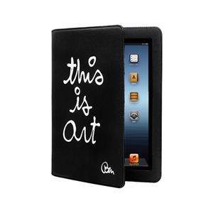 プレアデスシステムデザイン Case Scenario BEN Book Case for iPad THIS IS ART BEN-IPBK-TA