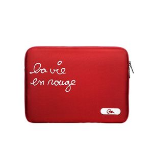 プレアデスシステムデザイン Case Scenario BEN Sleeve for MacBook Pro 13 LA VIE EN ROUGE BEN-PRO13-VR