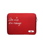 プレアデスシステムデザイン Case Scenario BEN Sleeve for MacBook Pro 13 LA VIE EN ROUGE BEN-PRO13-VR