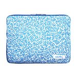 プレアデスシステムデザイン Case Scenario KEITH HARING Canvas Sleeve with Zip for MacBook Pro 13 Graffiti Print Blue KH-MPB13-C-GPBL